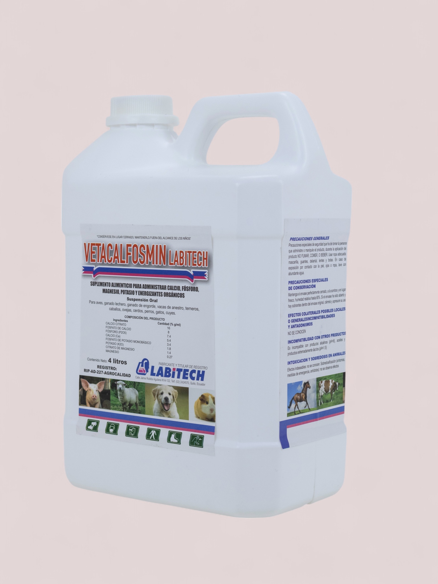Vetacalfosmín Labitech